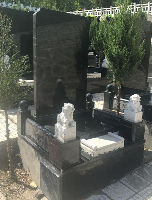 西安九龍山墓園-龍首區(qū)、蟠龍區(qū)、九真臺-中國黑6碑